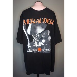 MERAUDER Master Killer NY Hardcore Band Shirt